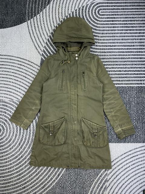 Other Designers Japanese Brand - Vintage Grazie Olive Green Hooded Parka