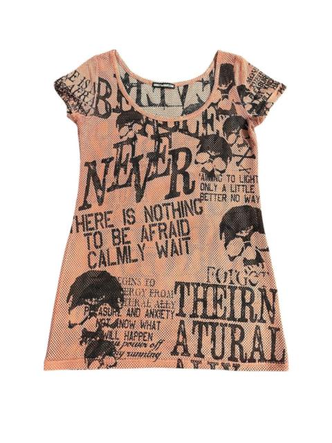 Other Designers Vintage Ghost of Harlem Printed Skull Dress