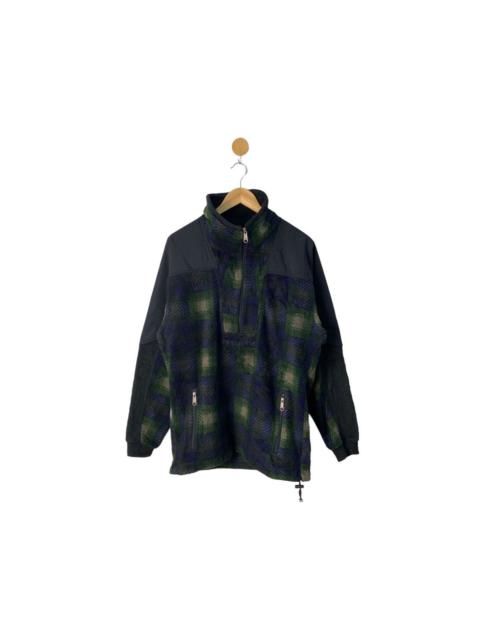 Other Designers Rare Vintage Perigee Fleece Half Zipper Green Winter Jacket