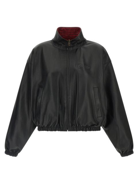 BALENCIAGA Balenciaga Women Reversible Leather Jacket