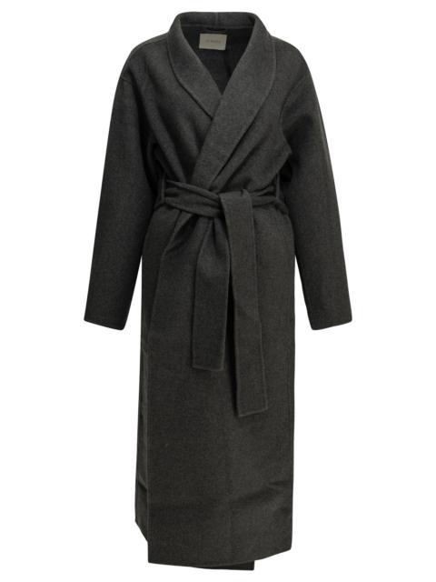 ALMADA LABEL Almada Label Mara Long Coat Dark Grey