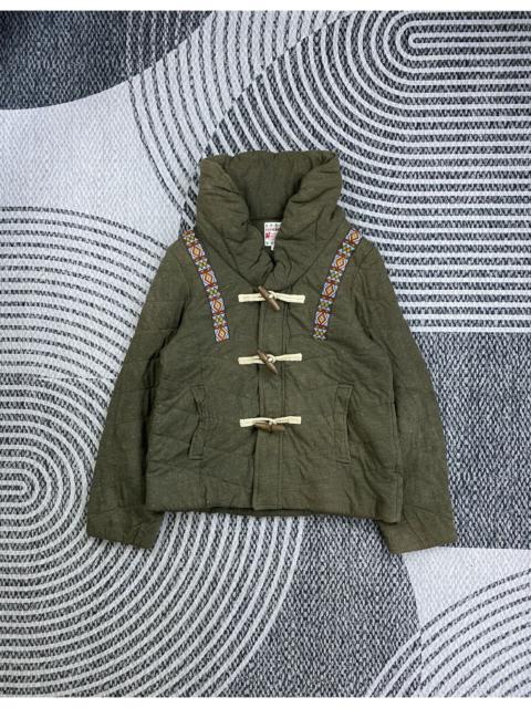 Other Designers Japanese Brand - Vintage 90s Titicaca Green Army Color Duffle Jacket