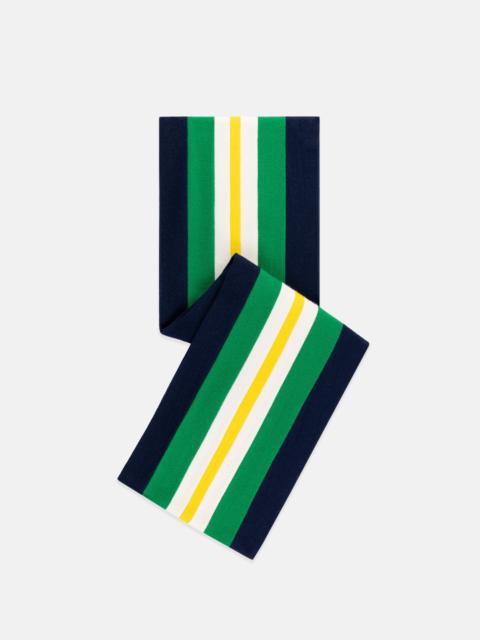 J. PRESS MADE-IN-ENGLAND BRANFORD COLLEGE SCHOOLBOY MUFFLER