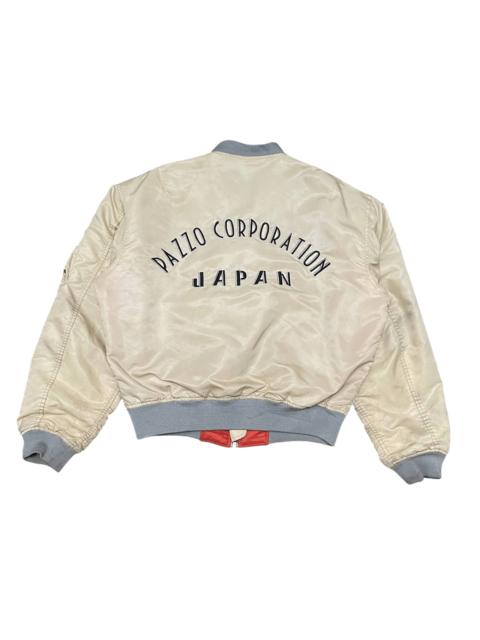 Other Designers Vintage Pazzo Japan Bomber Jacket Reversible Ma 1 Faded