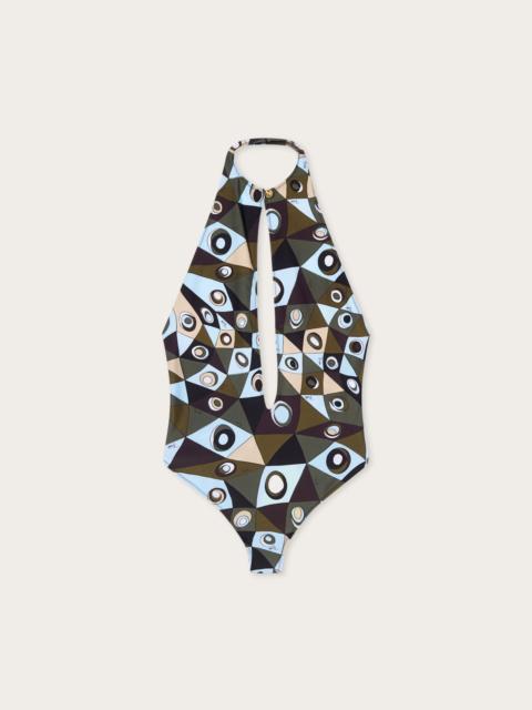 PUCCI OCCHI PRINT SWIMSUIT