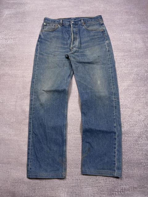 Levi's Vintage Levi's 501 Blue Distressed Mud Wash Denim Jeans