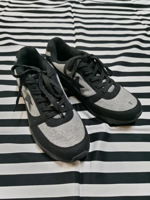 A BATHING APE® Bape Tracksta Black/Grey Shoe