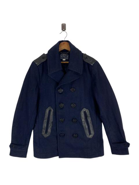 VINTAGE DIESEL DOUBLE BREASTED WOOL COAT