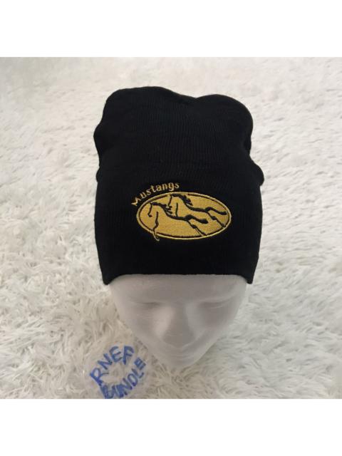 Other Designers Mustang beanie hat snow cap