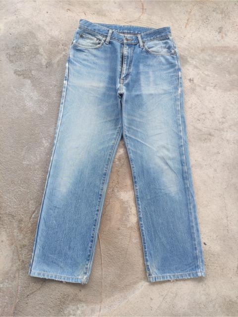 Other Designers Vintage Edwin Jean Distressed Faded Denim Pants