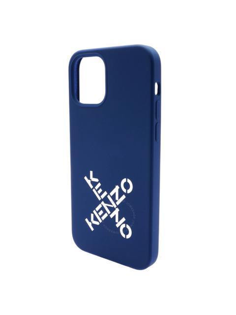 Kenzo Logo Print iPhone Case 12/12 Pro Case - Ink