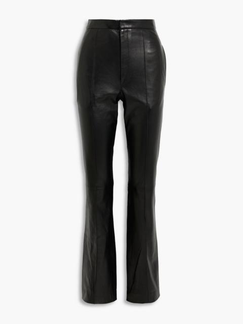 Isabel Marant Banilirok leather straight-leg pants
