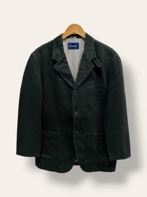 GOLDEN BEAR 3 Button Green Suede Coats Blazer Jacket