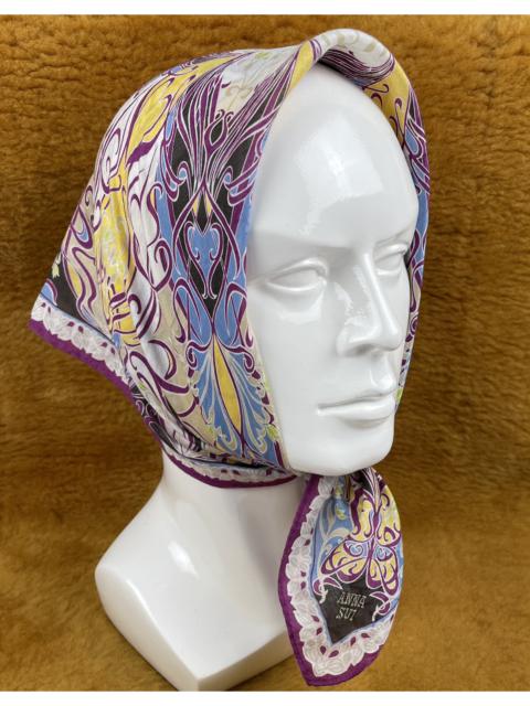 Other Designers Designer - anna sui bandana handkerchief neckerchief scarf HC0366
