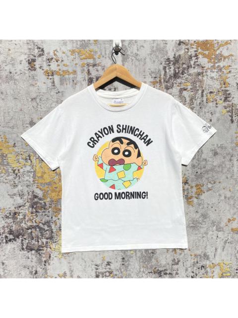 Movie - Vintage Crayon Shinchan Good Morning Tee Japan Manga Series