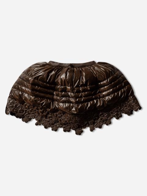 The North Face Women's Cecilie Bahnsen Elena Down Skirt Soil Brown