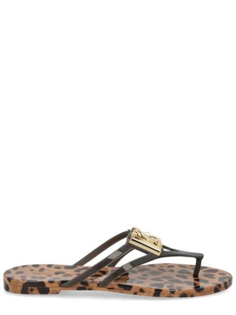 Dolce & Gabbana Dolce & Gabbana Women Slide Con Logo