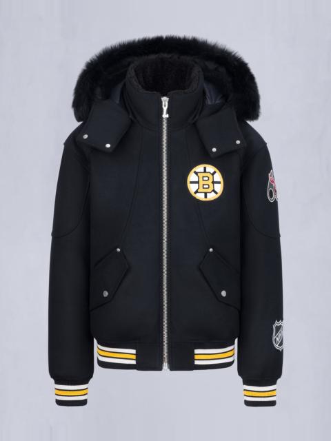 MOOSE KNUCKLES NHL X MOOSE KNUCKLES BRUINS BOMBER JACKET