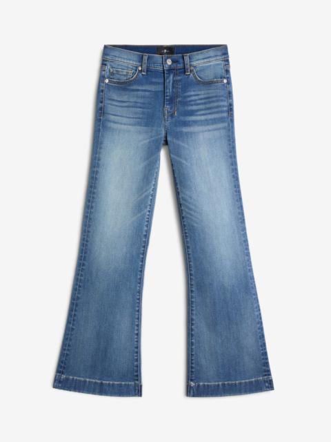 7 For All Mankind Short Inseam Dojo in Pond Blue