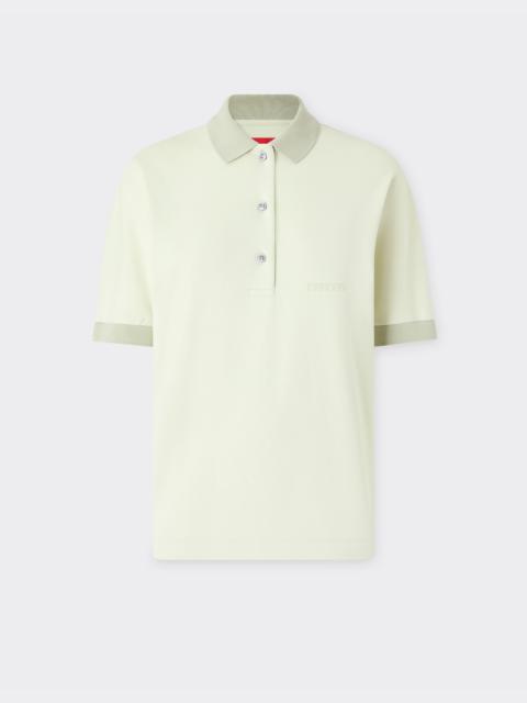 Ferrari Cotton interlock polo shirt