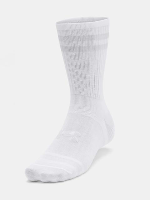 Under Armour Unisex UA Essential 6-Pack Crew Socks