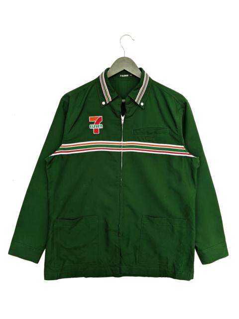 Other Designers Vintage 90s 7 Eleven Full Zip Uniform/Size M
