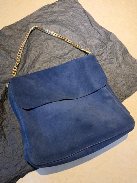 CELINE CELINE GOURMETTE Suede Micro-Logo Tote Bag