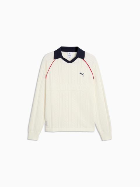PUMA PUMA x MADHAPPY Pointelle Long Sleeve Jersey