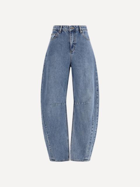 self-portrait Barrel Leg Jeans