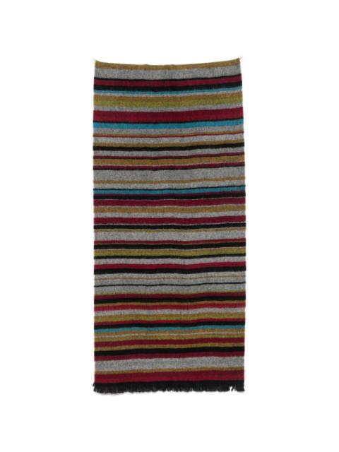 Paul Smith Paul Smith Women Signature Stripe Wool Scarf