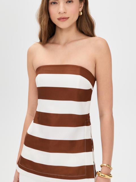 Cult Gaia Rhett Silk Top