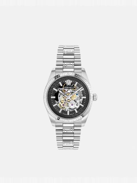 VERSACE Millenyium Automatic Skeleton Watch