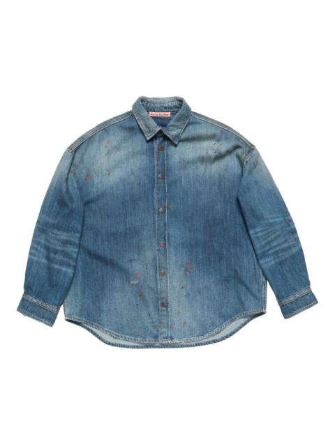 Acne Studios Acne Studios Men Denim Cotton Shirt