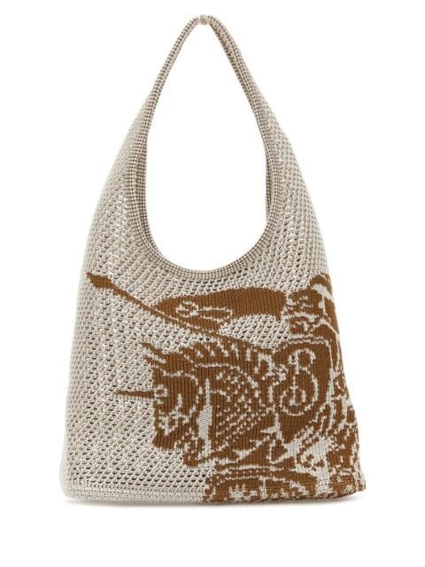 Burberry Burberry Women White Crochet Shopping Bag