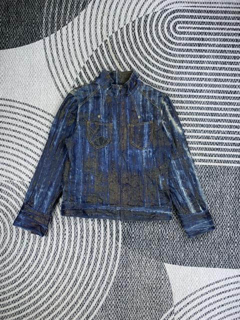 Other Designers Japanese Brand - Vintage Fagras Vita Boro Distressed Patchwork Denim Jacket