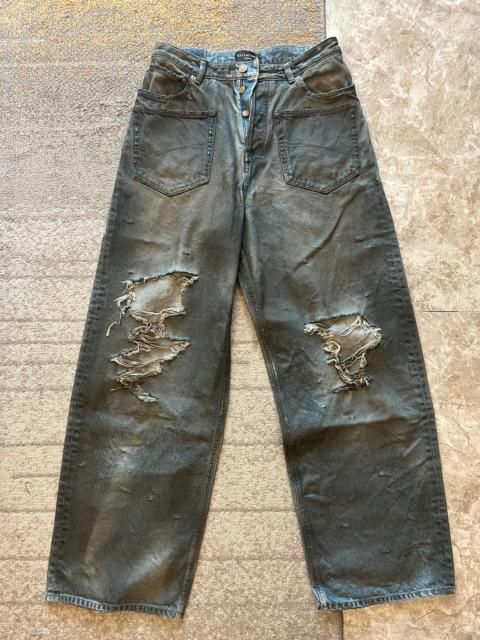 BALENCIAGA Balenciaga reverse pocket jeans baggy