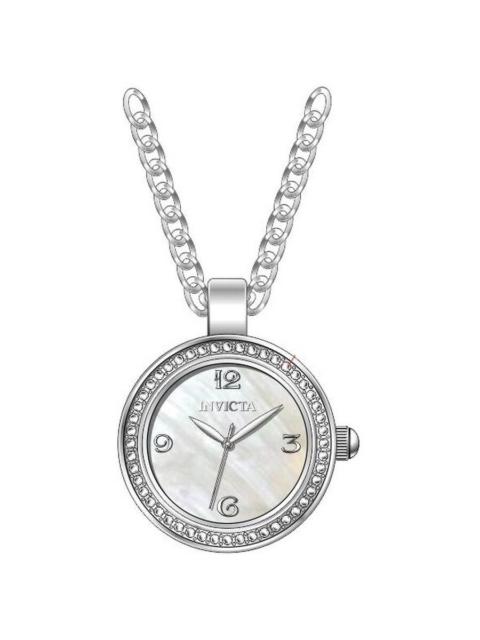 Other Designers Invicta Mini Angel Quartz Crystal White Dial Ladies Watch 49931