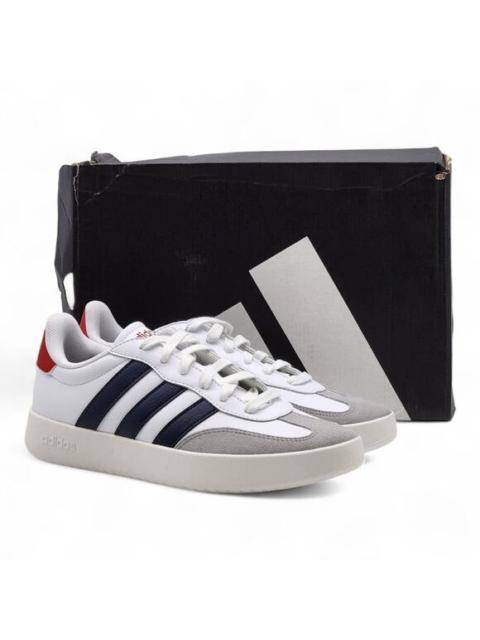 adidas Adidas Barreda IH1228 Men's Leather Tennis Shoes White Navy Gray US 8.5 - New