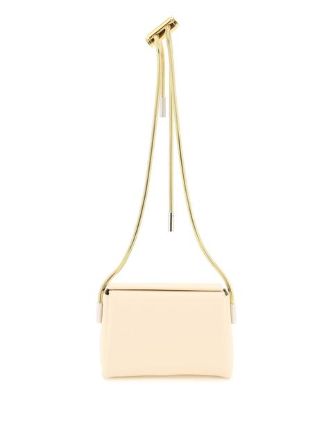 MARNI: Trunk bag in saffiano leather - Dove Grey