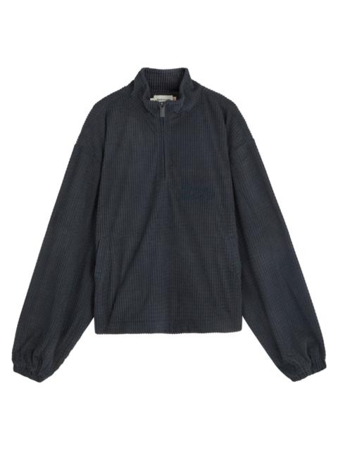 HONOR THE GIFT Honor The Gift Textured Knit Quarter-zip Sweatshirt