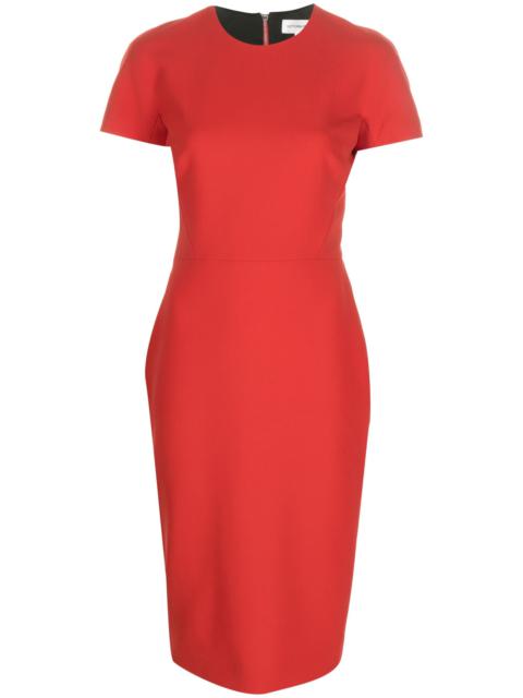 Victoria Beckham Crepe Shift Dress