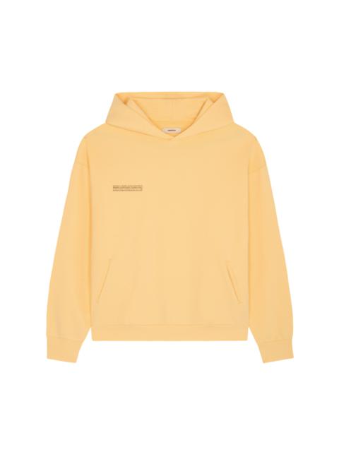 PANGAIA Mens 365 Midweight Hoodie - Seashell Yellow