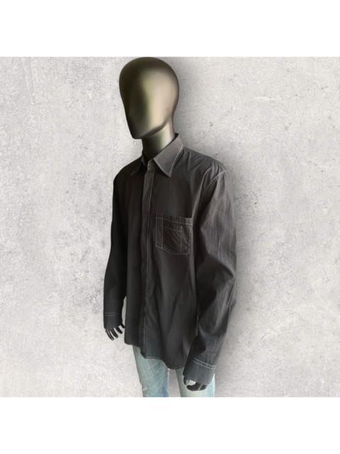 Maison Margiela SS18 Contrast Stitch Shirt