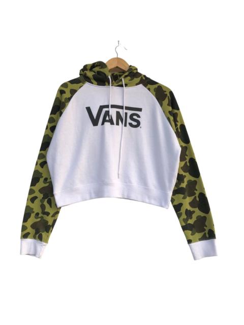 Vans Bape Style Camo Vans Cropped Hoodies