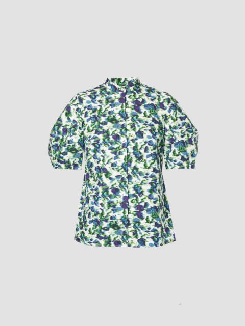 Erdem VOLUME SHORT SLEEVE BLOUSE