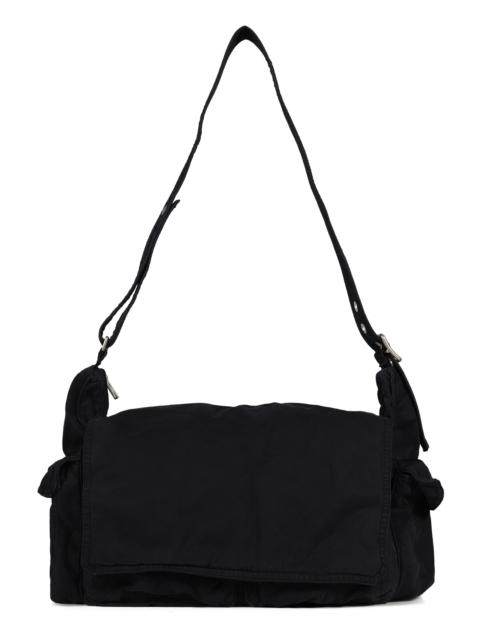 ERL TWILL CARGO BAG WOVEN / BLACK