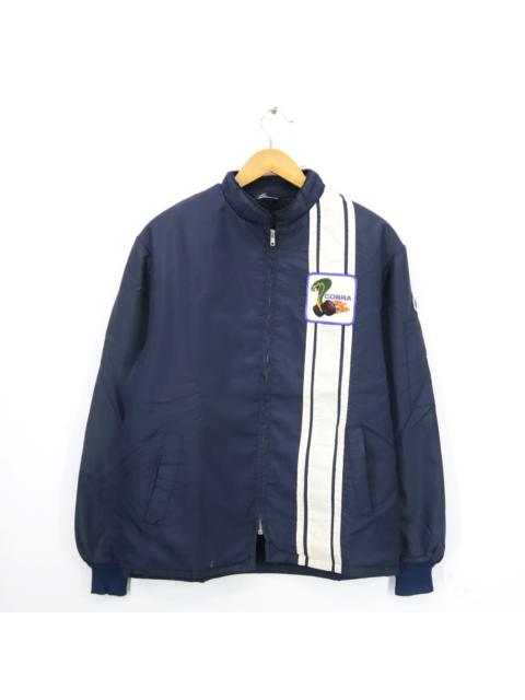 Other Designers Rare Vintage 90s FORD Mustang Shelby Cobra Racing Bomber Jacket Size Would Fit M-L