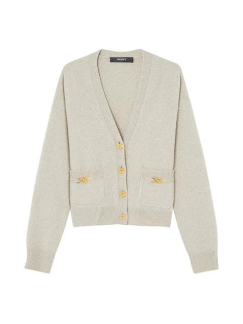 VERSACE Versace Medusa 95 Knit Boxy Cardigan