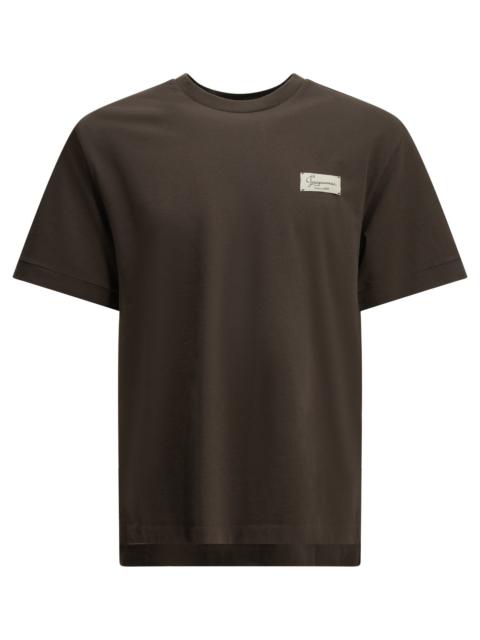 JACQUEMUS Jacquemus Le Montaigne Crew-neck T-shirt Brown