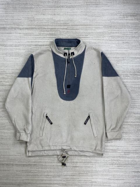Other Designers Polo Ralph Lauren × Vintage - Vintage Polo Country Two Tone Half Zipper Anorak Sweatshirt
